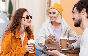 Coffee Talks – öğrenciler kahve sohbetinde